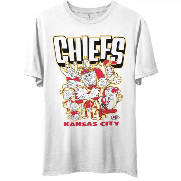 Men's Kansas City Chiefs Junk Food White NFL x Nic...