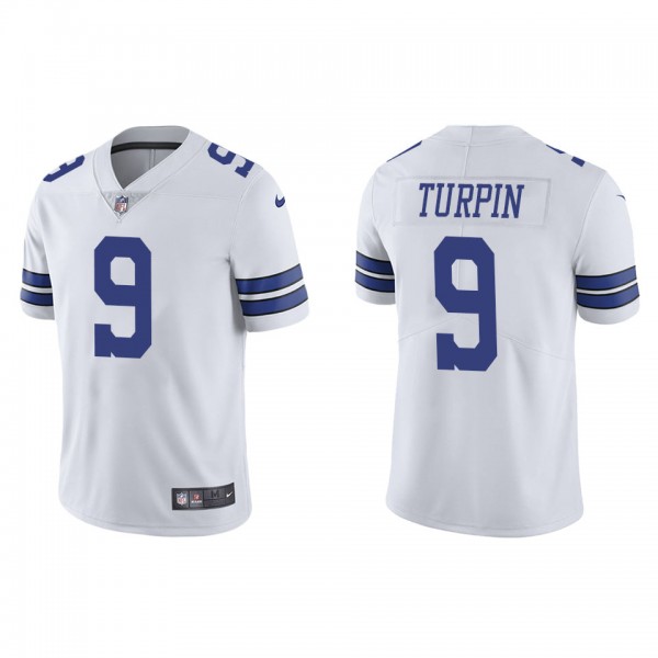 Men's Dallas Cowboys KaVontae Turpin White Vapor L...