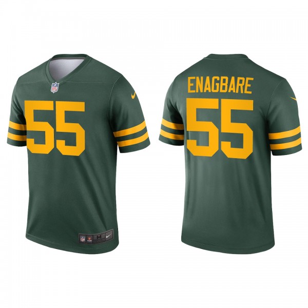 Men's Green Bay Packers Kingsley Enagbare Green Al...