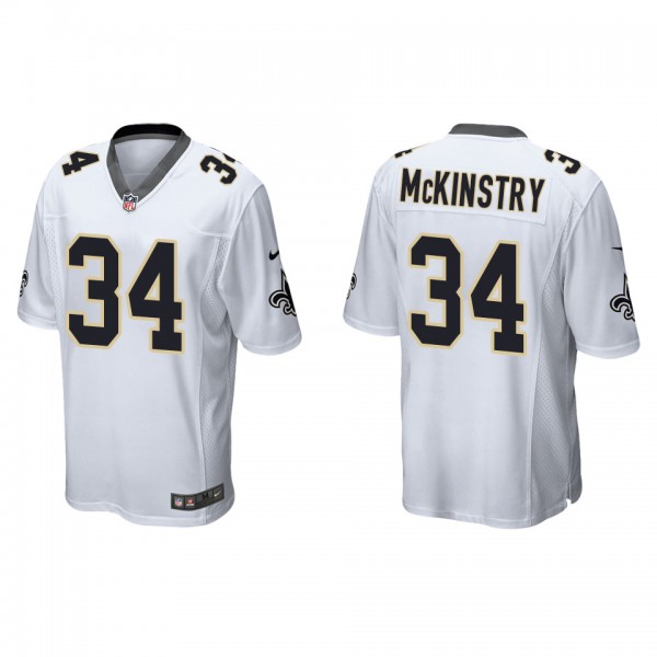 Men's Kool-Aid McKinstry New Orleans Saints White ...