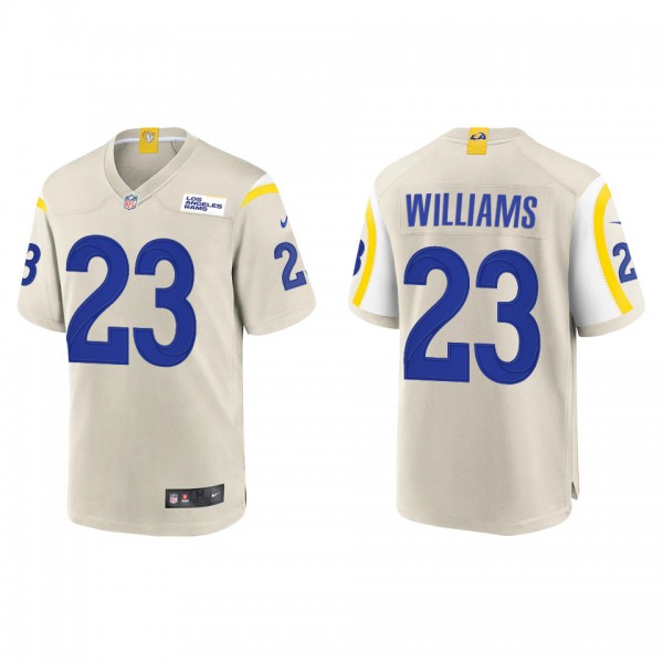 Men's Los Angeles Rams Kyren Williams Bone 2022 NF...