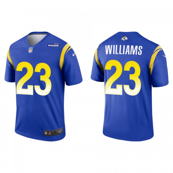 Men's Los Angeles Rams Kyren Williams Royal 2022 N...