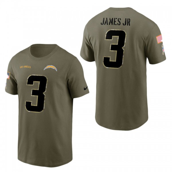 Men's Los Angeles Chargers Derwin James Olive 2022...