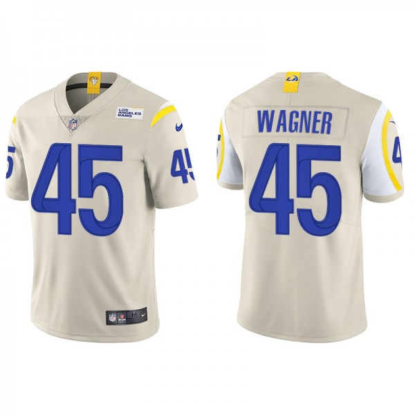 Men's Bobby Wagner Los Angeles Rams Bone Vapor Limited Jersey