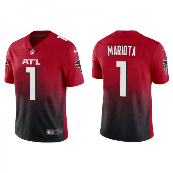 Men's Atlanta Falcons Marcus Mariota Red Alternate...