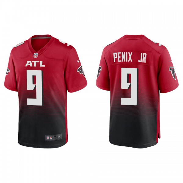 Men's Michael Penix Jr. Atlanta Falcons Red Game J...