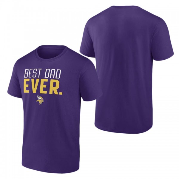 Men's Minnesota Vikings Fanatics Branded Purple Be...