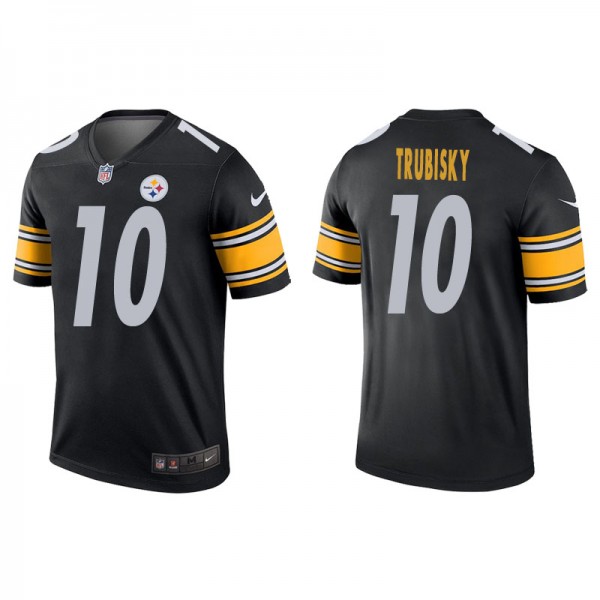 Men's Pittsburgh Steelers Mitchell Trubisky Black ...