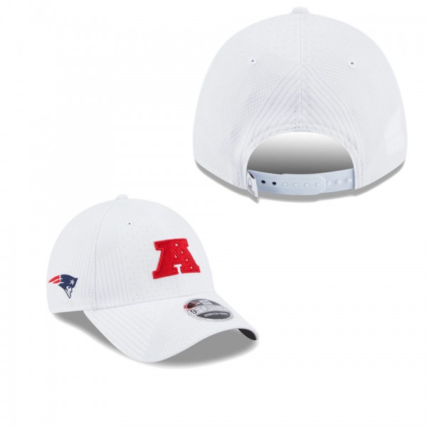 Men's New England Patriots White Pro Bowl 9FORTY S...