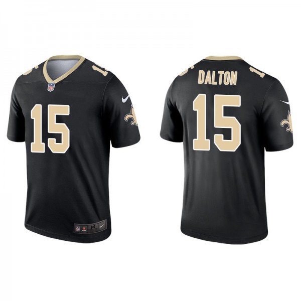 Men's Andy Dalton New Orleans Saints Black Legend ...