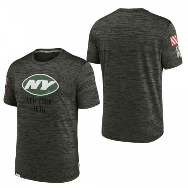 Men's New York Jets Brown 2022 Salute to Service V...
