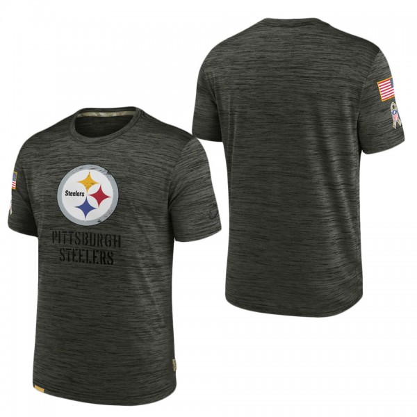 Men's Pittsburgh Steelers Brown 2022 Salute to Ser...