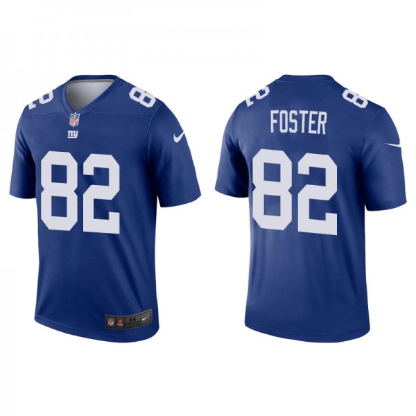 Men's New York Giants Robert Foster Royal Legend J...