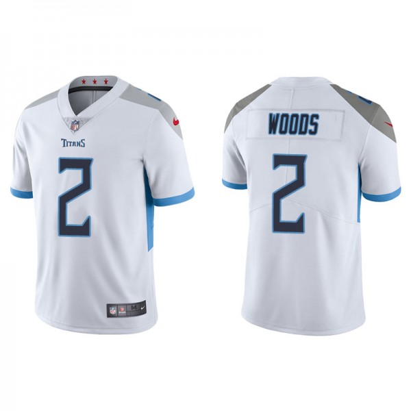 Men's Tennessee Titans Robert Woods White Vapor Li...