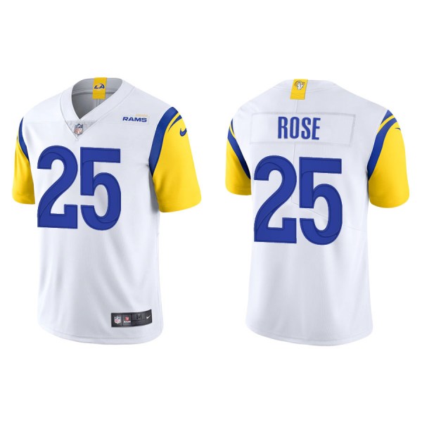 Rose Rams White Alternate Vapor Limited Jersey
