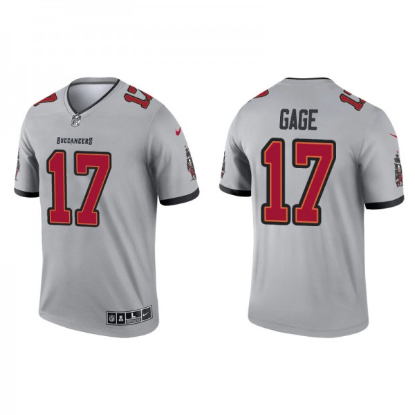 Men's Tampa Bay Buccaneers Russell Gage Gray Inver...