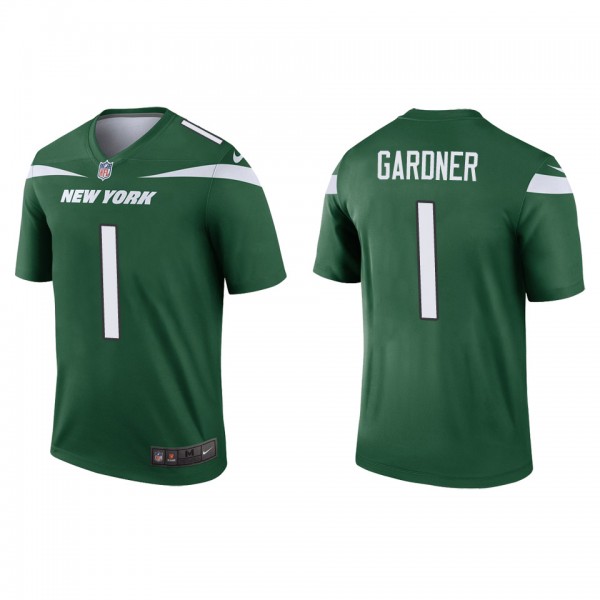 Men's New York Jets Sauce Gardner Green 2022 NFL D...