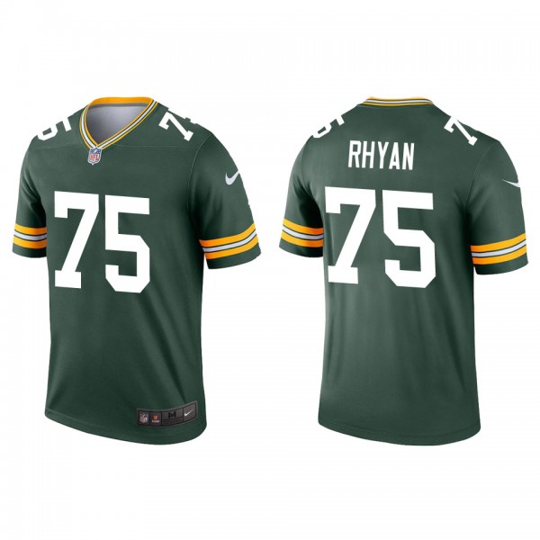 Men's Green Bay Packers Sean Rhyan Green 2022 NFL Draft Legend Jersey
