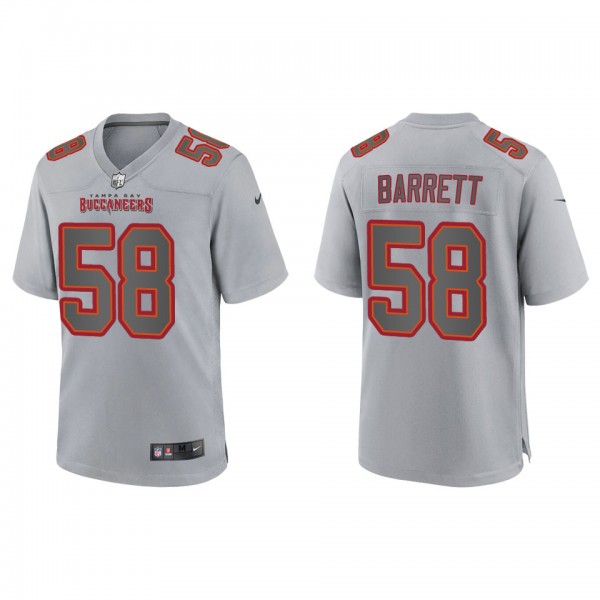 Men's Shaquil Barrett Tampa Bay Buccaneers Gray Atmosphere Fashion Game Jersey