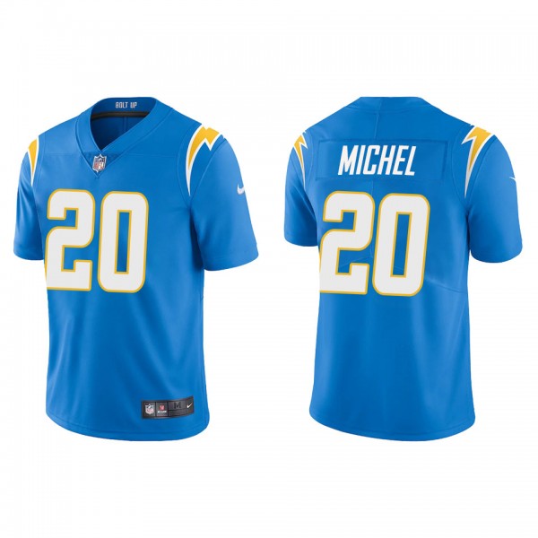 Men's Los Angeles Chargers Sony Michel Powder Blue...