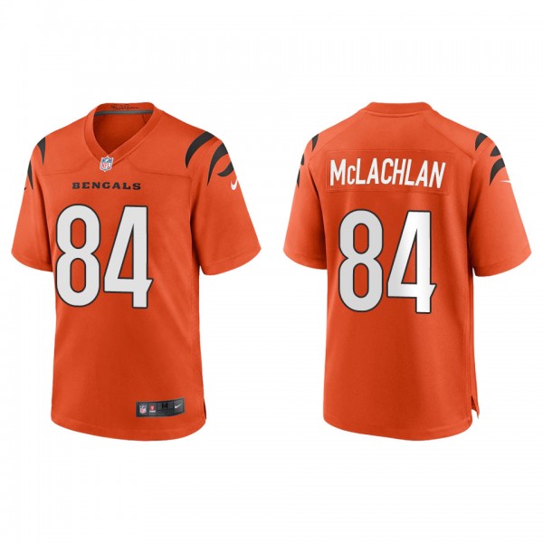 Men's Tanner McLachlan Cincinnati Bengals Orange G...