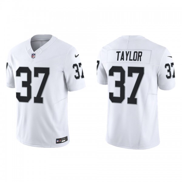 Men's Trey Taylor Las Vegas Raiders White Vapor F....