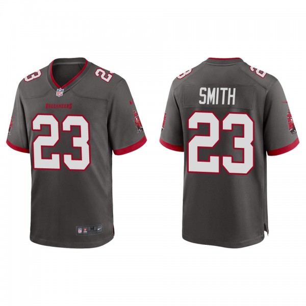 Men's Tykee Smith Tampa Bay Buccaneers Pewter Alte...