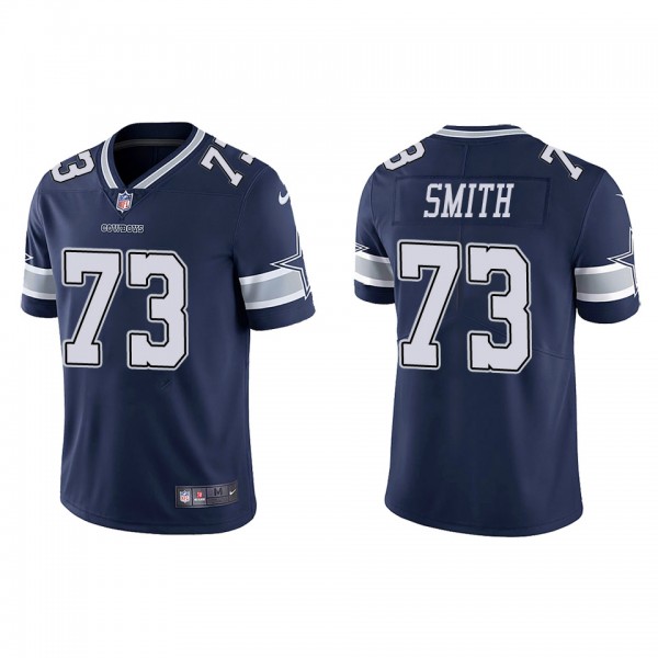 Men's Dallas Cowboys Tyler Smith Navy 2022 NFL Draft Vapor Limited Jersey
