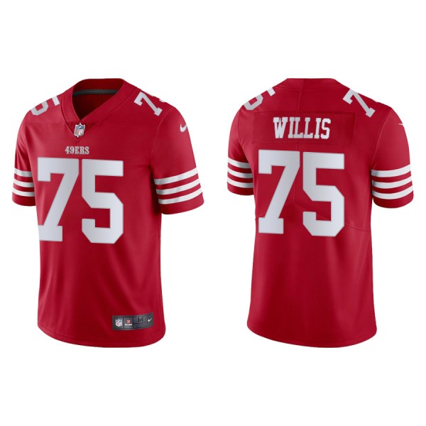 Willis 49ers Scarlet Vapor Limited Jersey