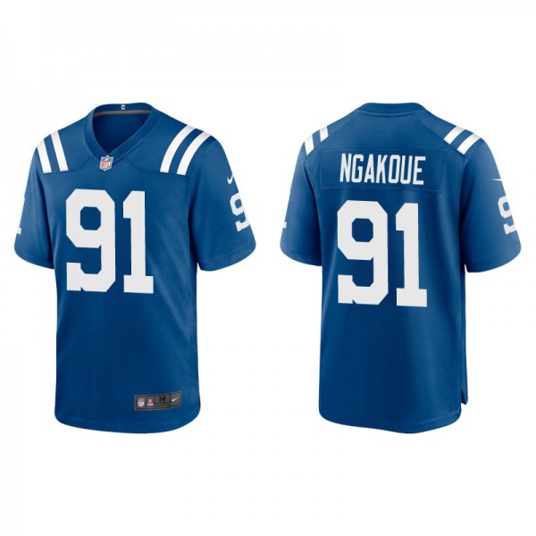 Men's Indianapolis Colts Yannick Ngakoue Royal Gam...
