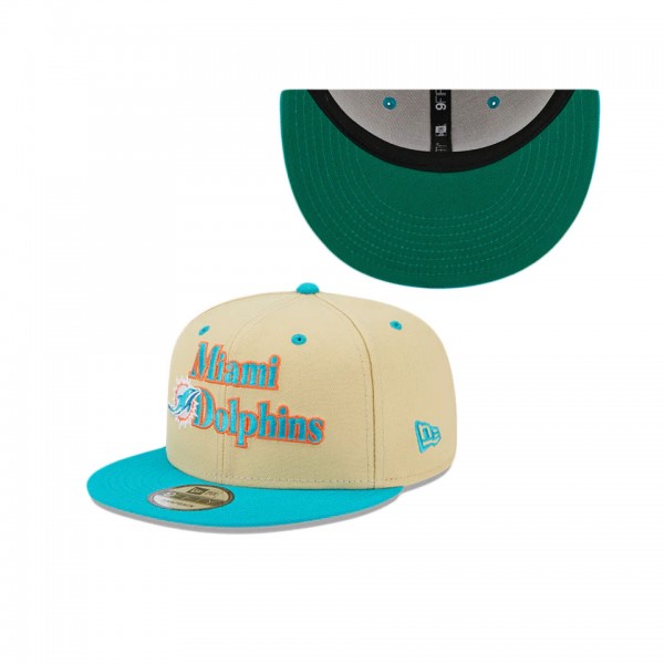 Miami Dolphins Retro 9FIFTY Snapback Hat