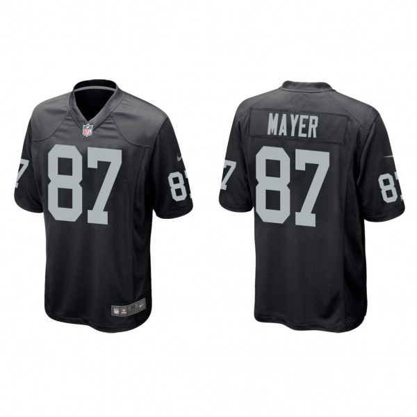 Men's Las Vegas Raiders Michael Mayer Black 2023 N...
