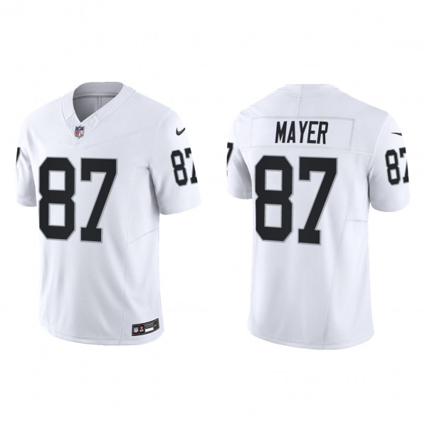 Men's Las Vegas Raiders Michael Mayer White 2023 N...