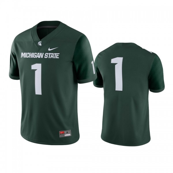 Michigan State Spartans #1 Green College Football ...
