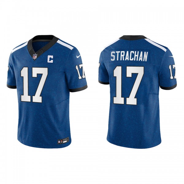 Mike Strachan Indianapolis Colts Royal Indiana Nig...