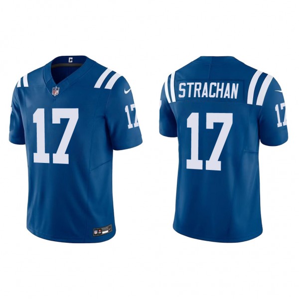 Men's Indianapolis Colts Mike Strachan Royal Vapor...
