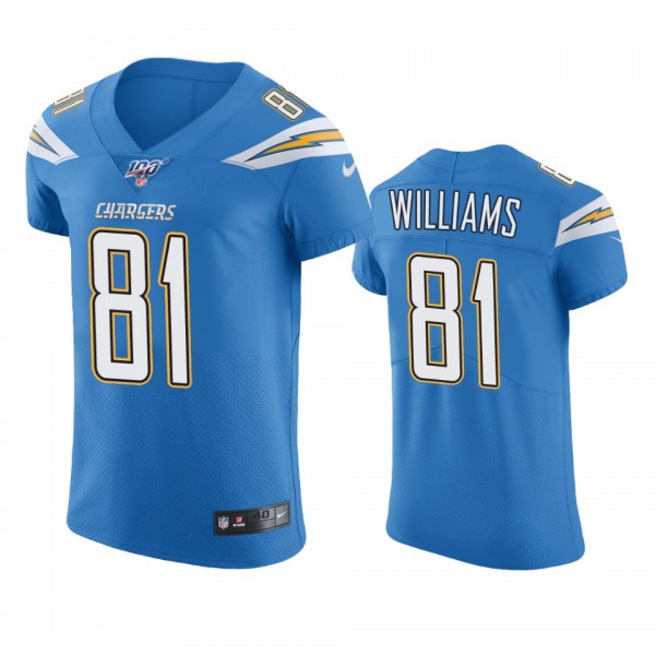 Los Angeles Chargers Mike Williams Powder Blue 100...