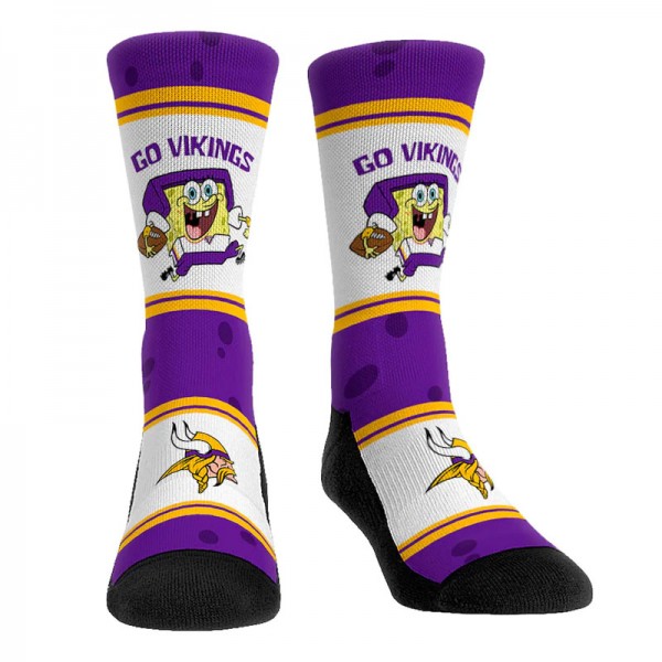 Minnesota Vikings Rock Em Socks NFL x Nickelodeon ...