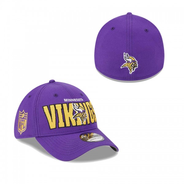 Men's Minnesota Vikings Purple 2023 NFL Draft 39TH...