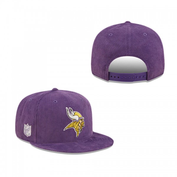 Minnesota Vikings Retro Corduroy 9FIFTY Snapback Hat