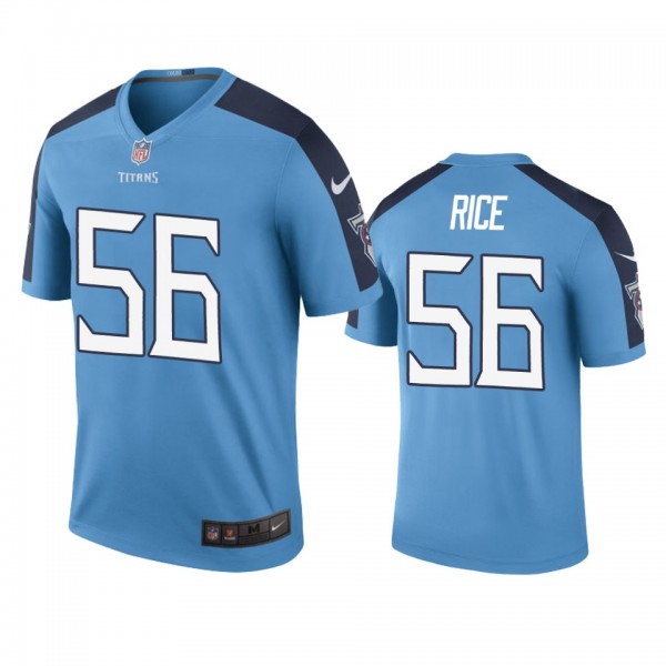 Tennessee Titans Monty Rice Light Blue Color Rush ...