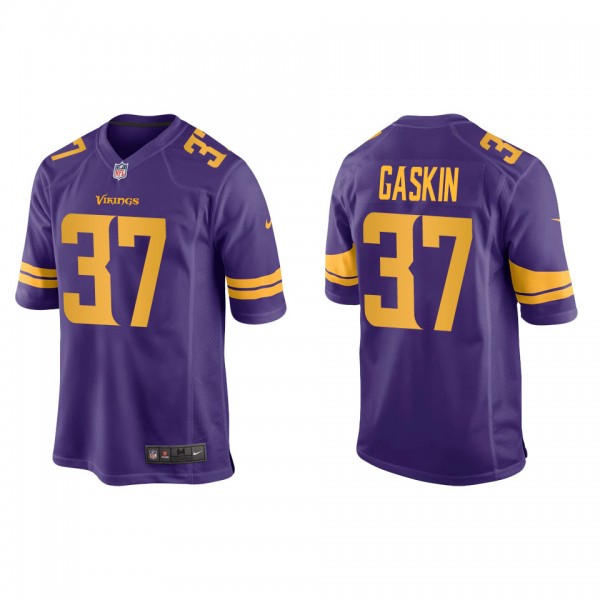 Men's Minnesota Vikings Myles Gaskin Purple Altern...