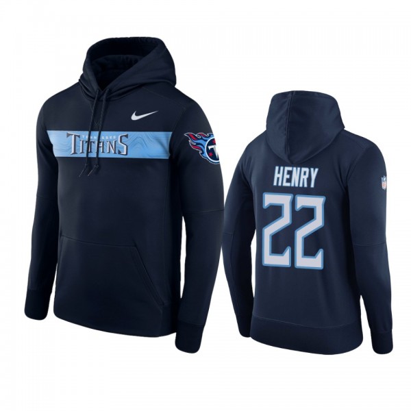 Tennessee Titans #22 Derrick Henry Navy Nike Pullo...