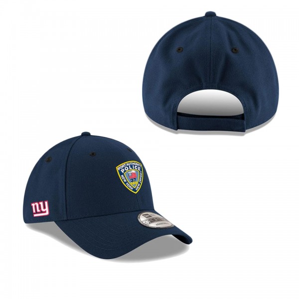 Men's Navy MetLife x New York Giants First Responders PAPD 9FORTY Adjustable Hat