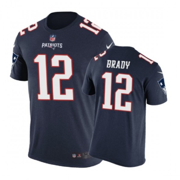 New England Patriots #12 Tom Brady Color Rush Nike...