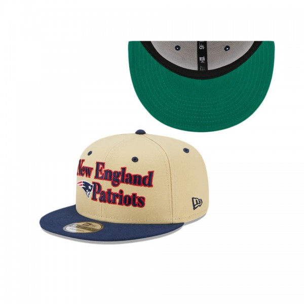 New England Patriots Retro 9FIFTY Snapback Hat
