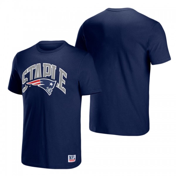 Men's New England Patriots NFL x Staple Navy Logo ...