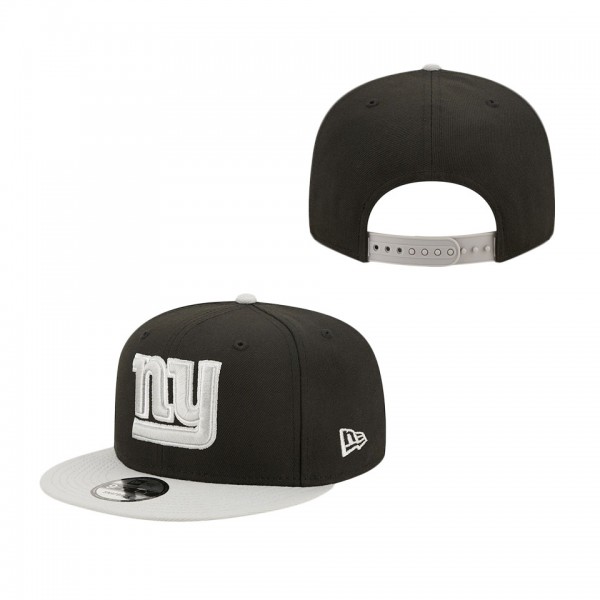 Black Gray New York Giants Two-Tone Color Pack 9FI...