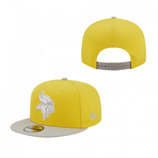 Yellow Gray Minnesota Vikings Two-Tone Color Pack ...