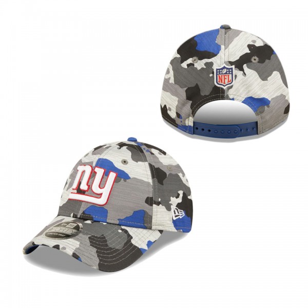 New York Giants Camo 2022 NFL Training Camp Official 9FORTY Adjustable Hat